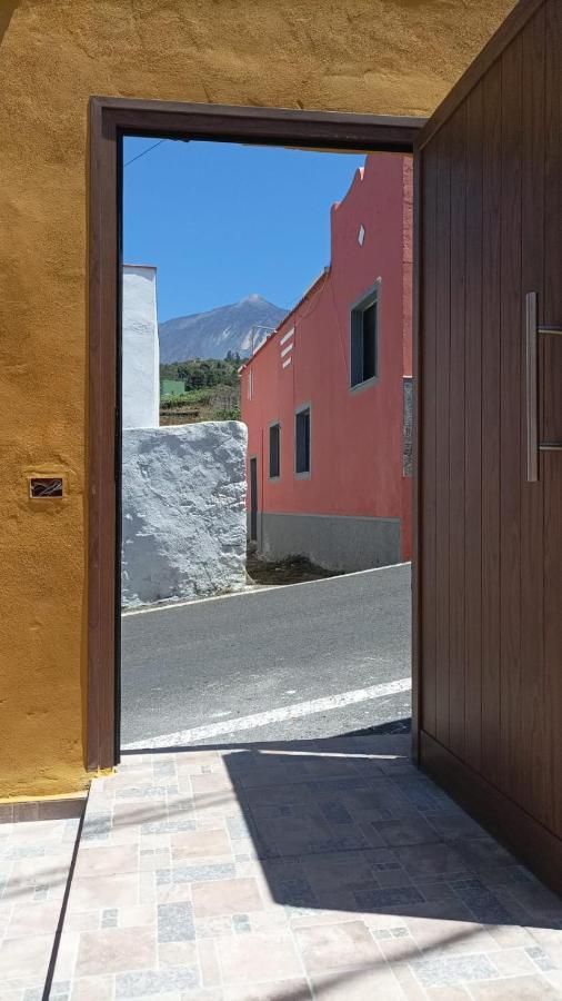 Tradicional Casa Canaria Con Piscina Y Vistas Al Teide Icod De Los Vinos Exterior foto